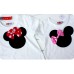 Minnie Mouse Polka Skirt Set - Pink 